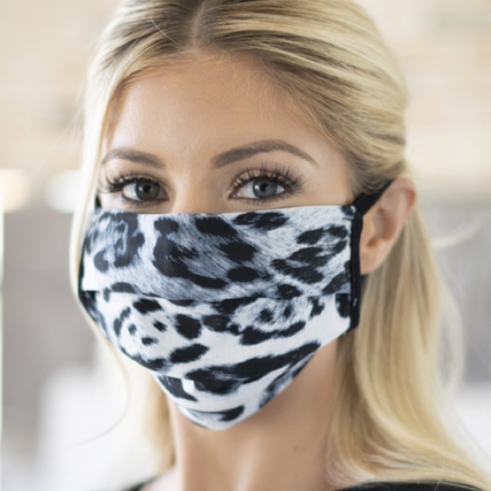 2/$15 Pink Camo Face Mask - Picture 4 of 6